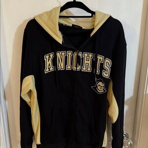 Knights Black and Cream Bomber Jacket